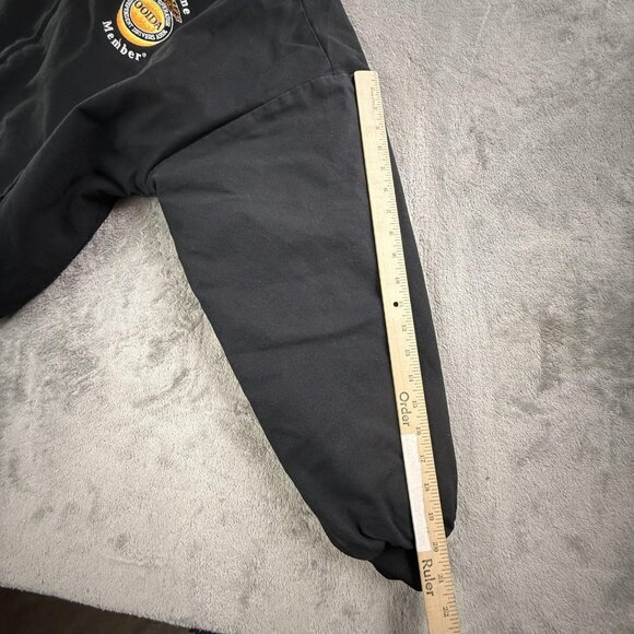 Vintage ASW OOIDA Lifetime Member Jacket Men Extra Large Black Quilted Lined USA - Picture 8 of 13